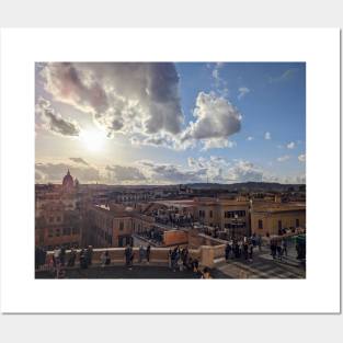 Spanish Steps Posters and Art